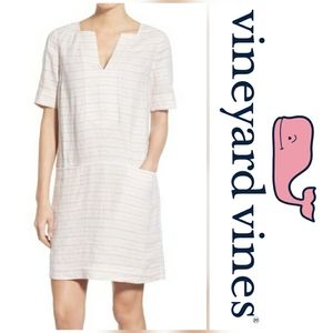Vineyard Vines linen tunic beach striped dress 12
